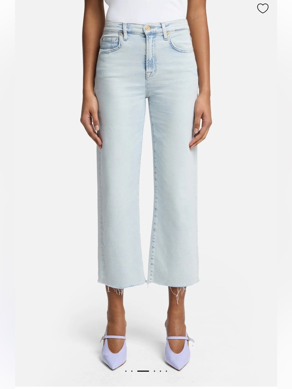 7 For All Mankind CROPPED ALEXA in Luxe Vintage